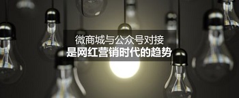 網(wǎng)紅營銷時(shí)代的趨勢(shì)——微商城與公眾號(hào)對(duì)接
